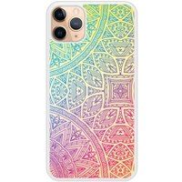 Apple iPhone 11 Mandala pastel verstevigd hoesje met sublimatie bedrukking