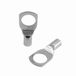 SeKi Buiskabelschoenen, 25 stuks, 4 mm², gat-Ø M8, niet geïsoleerd, kabelschoen van vertind koper, kabelconnector voor accukabel, verdelerkasten, auto