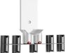 RICOO SH0602 accessoirehouder voor Dyson V7 V8 V10 V11 V12 V15 - Grijs
