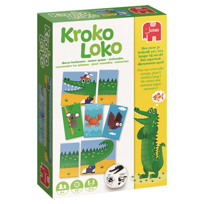 Jumbo Kroko Loko - Kinderspel - 4+ jaar