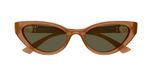 Gucci Lunettes de soleil œil de chat marron pour femmes GG2194S 52mm
