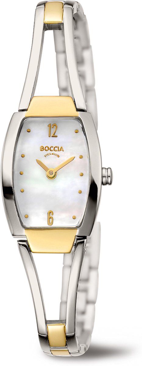 Boccia Titanium - 3262-02 - Horloge - Titanium - Zilverkleurig - 19 mm
