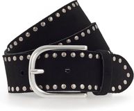 Vanzetti Leren Riem 40mm Leather Belt W80 Black Zwart