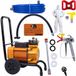 Rosfix Airless Verfspuit Set Strong Storm SOS03 - 3500W Borstelloze Motor - 22MPa, 18L/min, 8m Slang