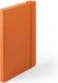 Merkloos Notitieboekje A5 - met elastiek - oranje - 100 paginas - luxe schriften