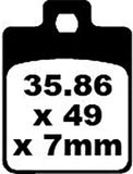 Ebc Sfa-hh Series Sfa260hh Gesinterde Remblokken Zwart
