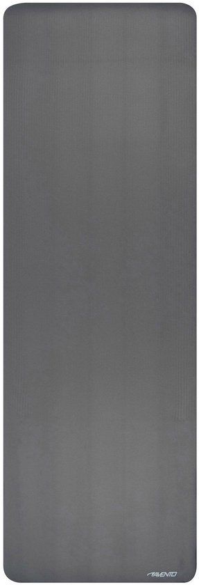 Avento Fitness/Yoga Mat NBR - Grijs - 1.2cm dik