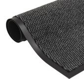 Merkloos vidaXL Droogloopmat rechthoekig getuft 40x60 cm antraciet
