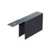 Tuindeco U-profiel zwart 100 mm
