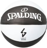 Spalding Rubberen Basketbal EL TEAM 2018 Zwart/Wit/Multikleurig