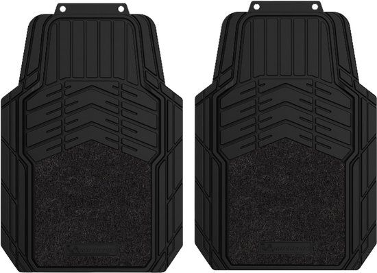 Michelin 2 Universele Automatten voor Voorstoelen - Rubber/Tapijt