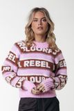 Colourful Rebel Ximenia CR Intarsia Knitted Sweater - Multicolor - XS