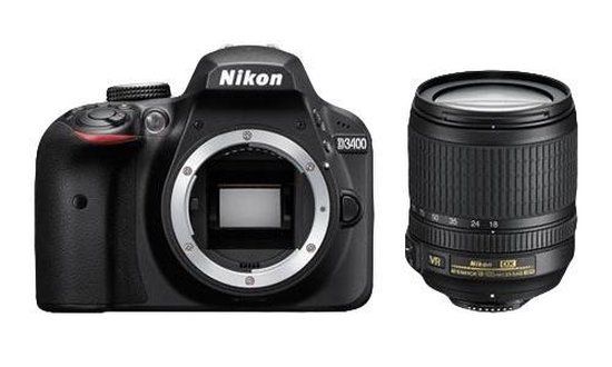 Nikon D3400 + 18-105 VR Zwart
