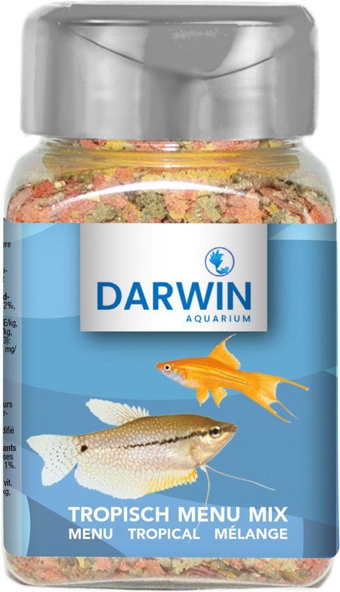 Darwin Tropische Menu Mix - Vissenvoer - 100 ml