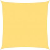 vidaXL Zonnezeil 160 g/m² 4,5x4,5 m HDPE beige