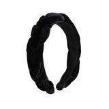 Life of Bulu velvet haarband zwart