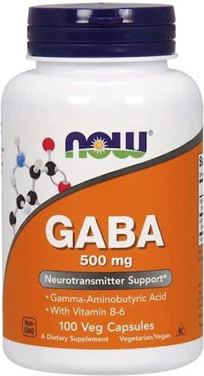 NOW GABA 500mg - 100 capsules