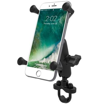 RAM Mounts RAM-B-149Z-UN10 - Active Holder for Mobile Phone/Smartphone - Black - Motorcycle Mount