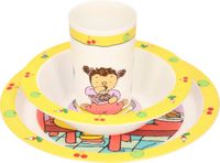 Merkloos / Sans marque Tchoupi Kinder ontbijt set - keizerspinquin - lunchset voor kids