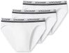 Schiesser Uncover Midi slip - 3 Pack - Wit - Maat S