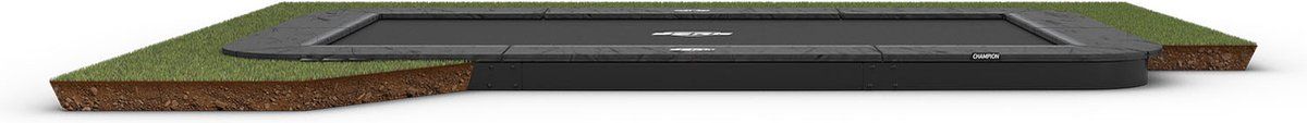 Berg Sport Champion Flatground Trampoline - 500 cm - Grijs - 14+