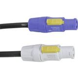 PSSO POWERCON Verlängerungsleitung, 5m, 3x1,5, Noir