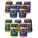 SAMRICK - HTC One M7 (2013 editie) - Verpakken van 10 Hydro siliconen beschermhoes & verpakking van 10