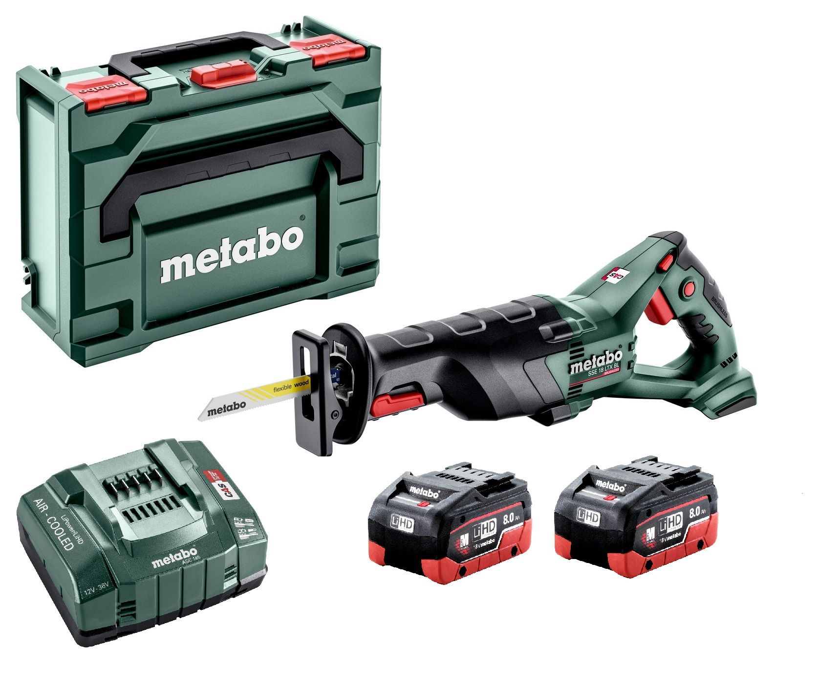 Metabo Accu reciprozaag SSE 18 LTX BL