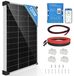 Merkloos Zonnepaneelset Caravan 120W met 20A Bluetooth laadregelaar