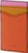 FOSSIL Leer kaarthouder Gifts Credit Card Sticker Bright Multi oranje geel
