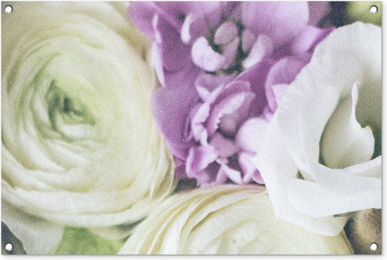 GreatGardenPosters Tuinposter - Bloemen - Rozen - Design - 90x60 cm - Buiten