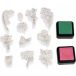 Rex London stempelset Fairies in the Garden Elfje 11 tampons en caoutchouc - avec tampon encreur
