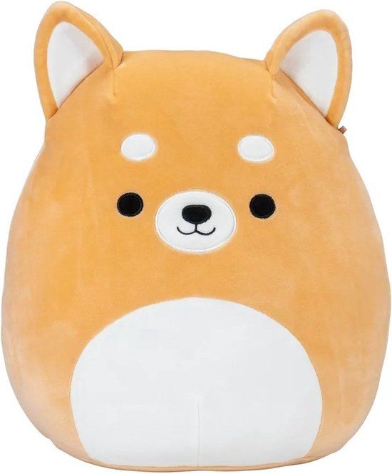 Klikkopers® Kawaii Shiba Inu Knuffel - Squishy - 20 cm - Pluche - Kawaii Kussen