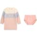 Ensemble robe pull et culotte bébé fille A6BK10-Z1319