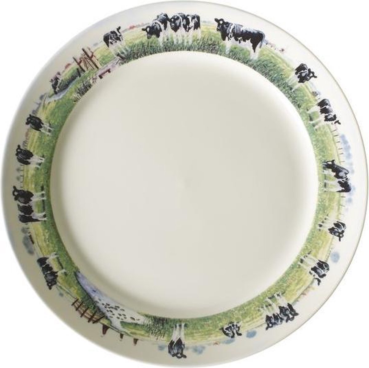 Wiebe van der Zee Landelijk Dinerbord - Ø 25 cm - Wit wit