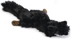 Beeztees Flatino Vos - Hondenspeelgoed - Zwart - 30 cm