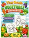 Tiny Hands Vegetable Coloring Book