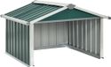 vidaXL Abri pour robot tondeuse 92x97x63 cm acier vert