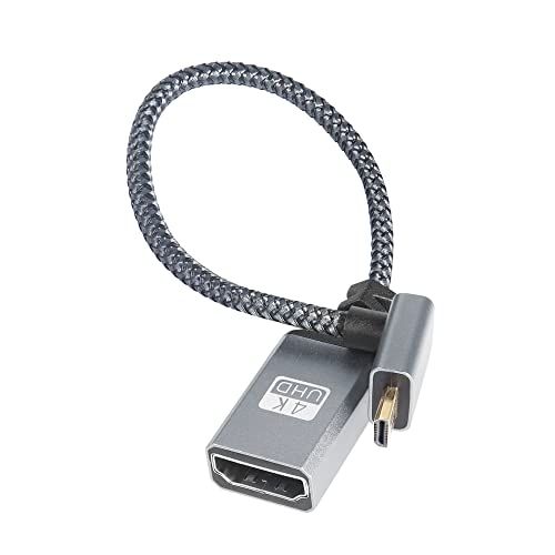 RIIEYOCA 4K Micro HDMI naar HDMI Adapterkabel