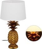 Merkloos Relaxdays Tafellamp Ananas