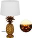 Merkloos Relaxdays Tafellamp Ananas