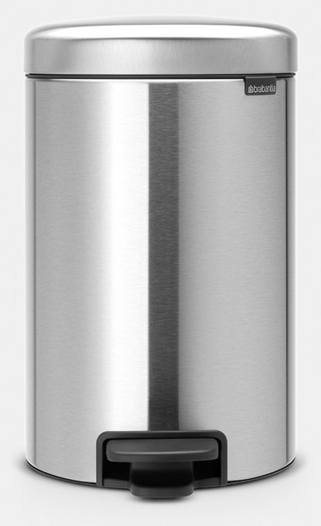 Brabantia NewIcon Pedaalemmer - 12 liter - Matt Steel