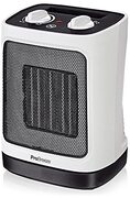 Pro Breeze Mini Keramische Ventilatorkachel - Ruimteverwarmer met automatische Oscillatie en 2 Warmteinstellingen (2000W)