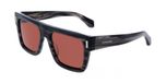 Ferragamo SF2063SE Zonnebril voor heren - Vierkant - Grijs - Kunststof lenzen - 53mm