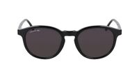 Lacoste L6030S N Zonnebril Unisex Zwart Kunststof Rond