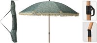 Pro Garden Parasol Bladeren Print - 200 cm - Groen