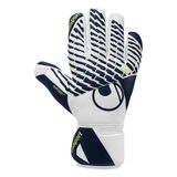 Uhlsport Fangmaschine Supersoft Hn Keepershandschoenen - Wit / Marine / Fluogeel | Maat: 10