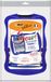BIC Velleda Dubbelzijdig Whiteboard (21 x 31 cm) met 8 Whiteboard Stiften en Wisser - Blauw Frame, Pak van 1 Stuk