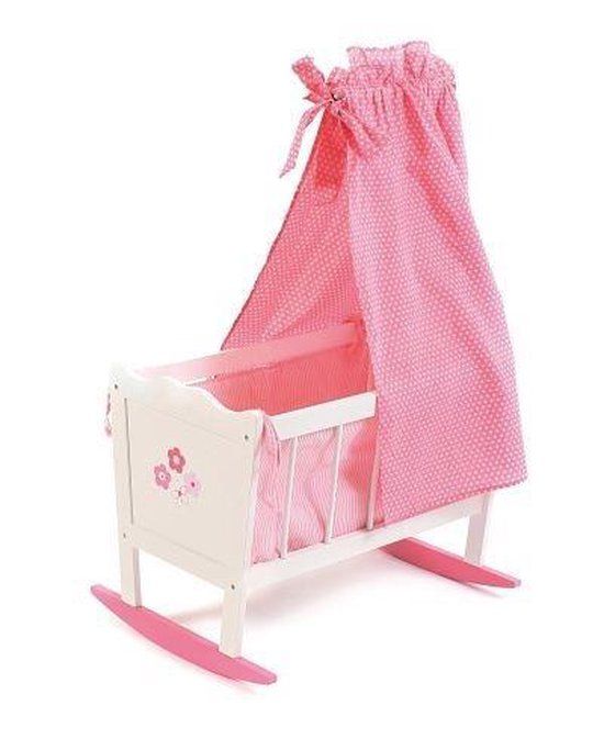 Bayer Chic 2000 Houten Poppenwieg - Wit
