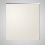 vidaXL Rolgordijn verduisterend 100 x 230 cm crême